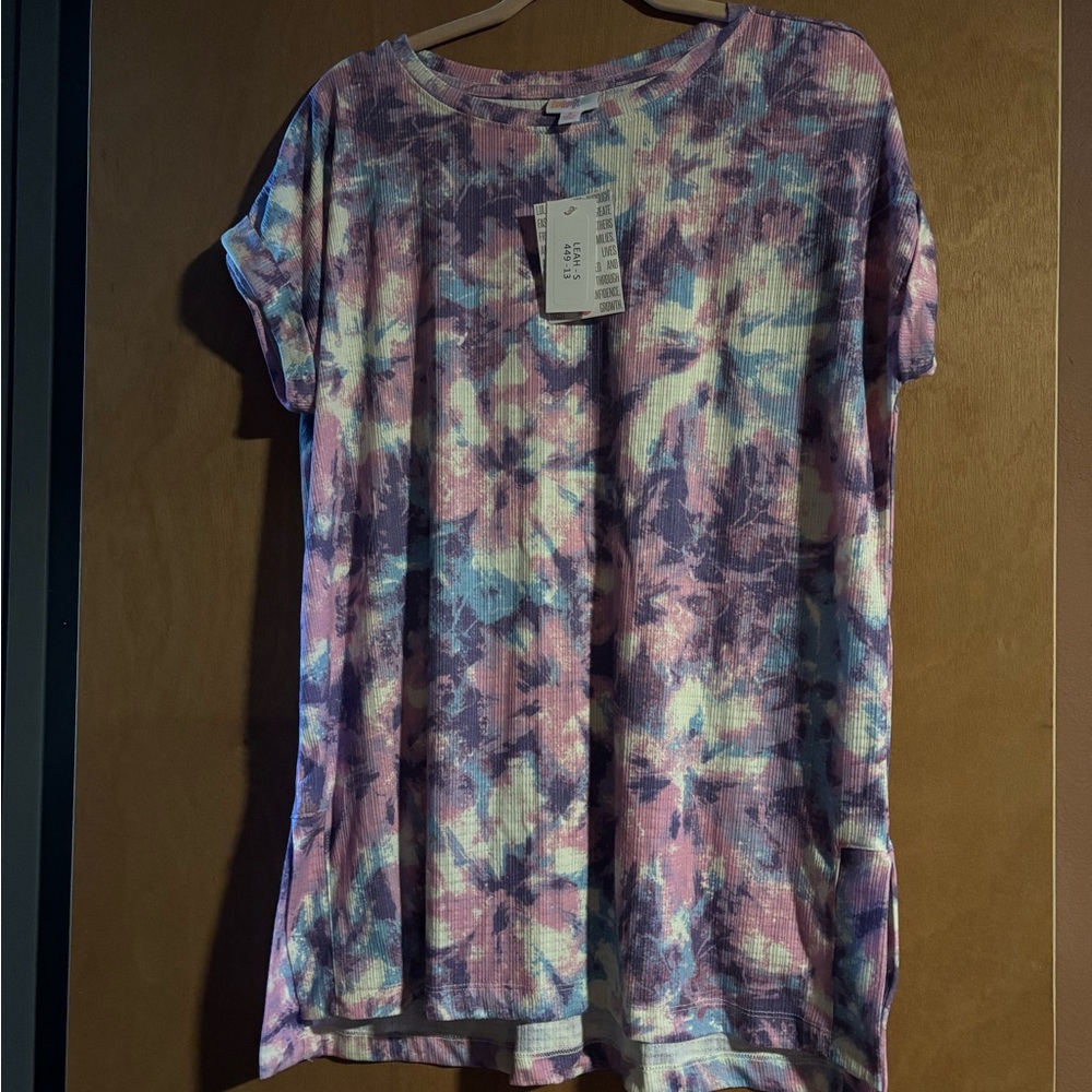 LuLaRoe Multicolor Short Sleeve Tee